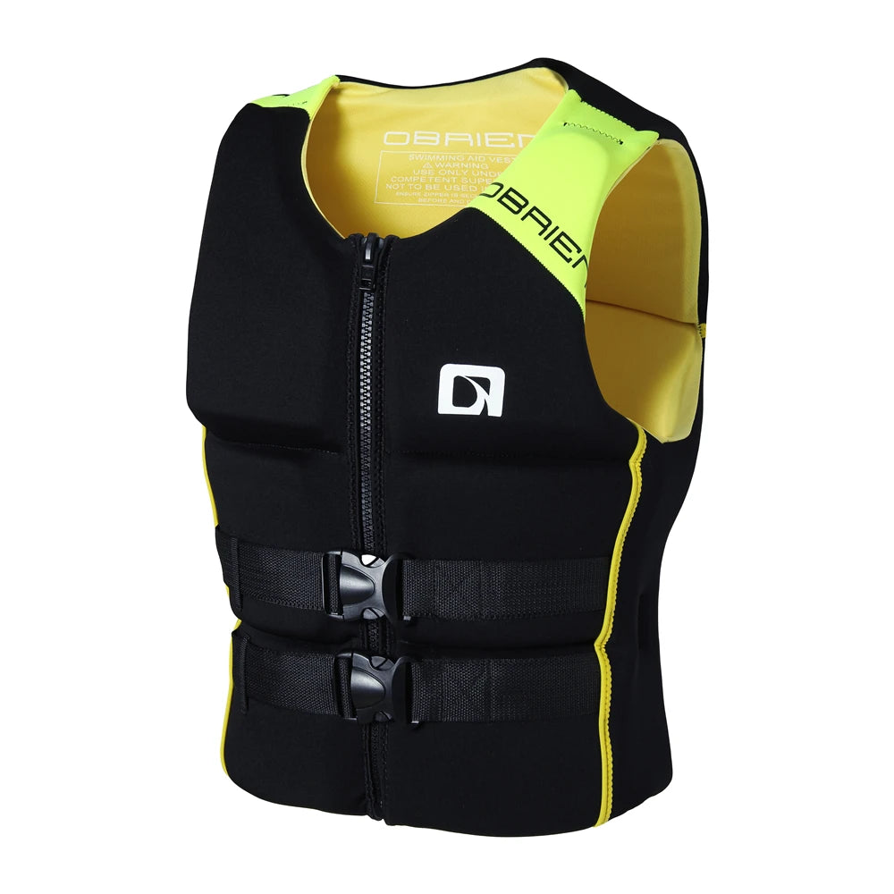 Life Jacket Adult Super Buoyancy Neoprene Life Vest Surf Raft Kayak Fishing Jet Ski Water Sport Swimming Rescue Life Jacket