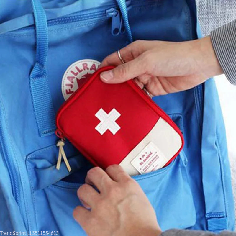 Mini First Aid Kit Bag – Portable Medical Storage Pouch