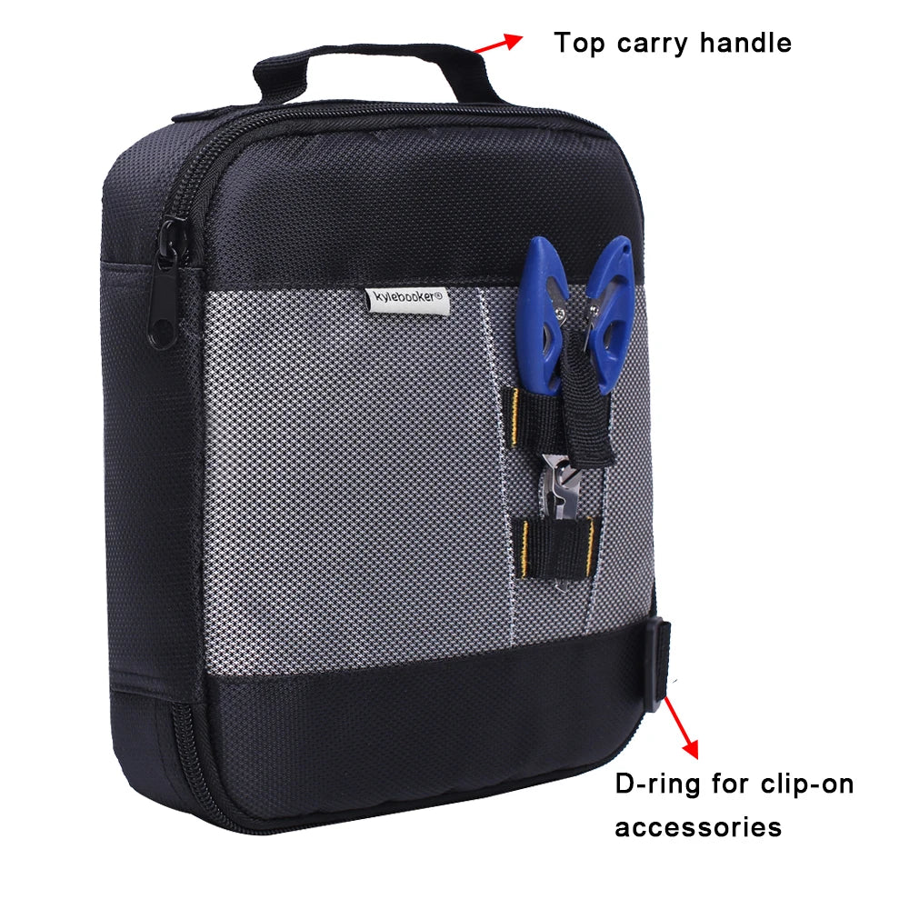 Fishing Lure Bag Baits Tackle Soft Binder Organizer Storage Plastic Bag