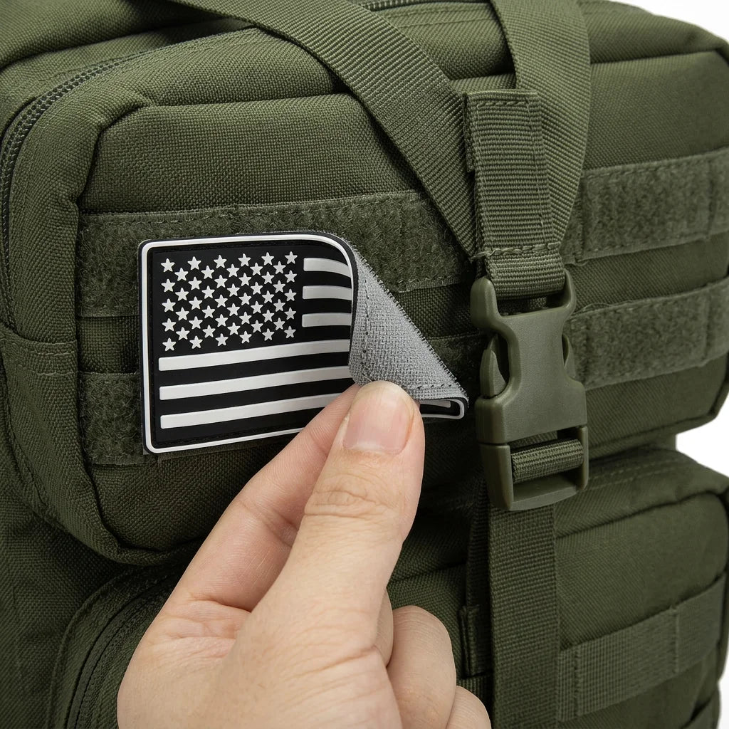 45L Tactical Hiking Backpack – MOLLE Water Resistant Rucksack for Camp
