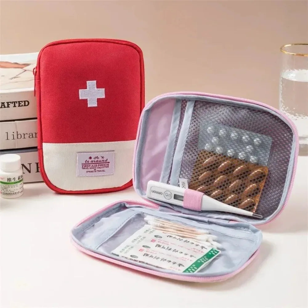 Portable First Aid Kit Bag – Travel Medical Storage & EDC Pouch