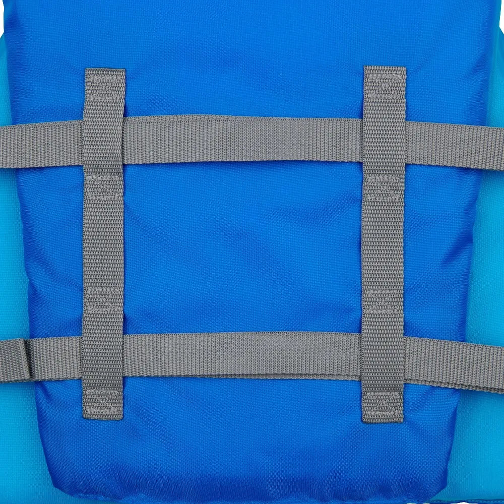 Universal Adult Life Vest Jacket 2X 3X Size 50-60 Chest Blue Ocean Coral Unisex Water Safety Flotation Device for Boating Swimming