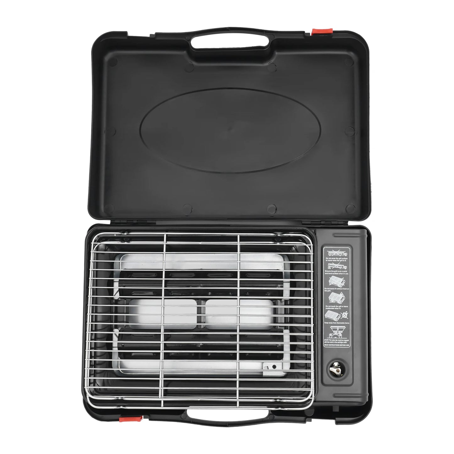 Portable Gas Barbecue Stove,Camping Gas Stove,Gas Stove with Carrying Case Suitable for Outdoor Camping and Other Occasions