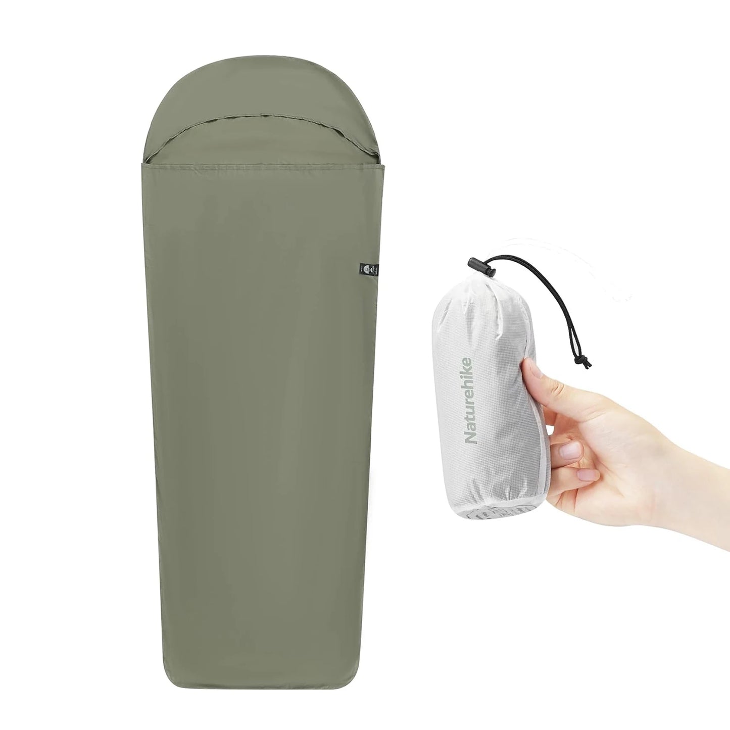 Naturehike Sleeping Bag Liner 128g Ultralight Outdoor Travel Hiking Single Sleeping Bag Liner Travel Blanket Inner Sleeping Bag