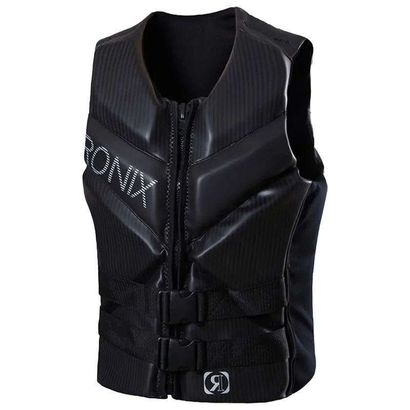 Adult Life Jacket CE Approved Vest Water Sports Kayak Swimming Surf Drifting Adult Life Jacket Neoprene Safety Vest Rescue Boats