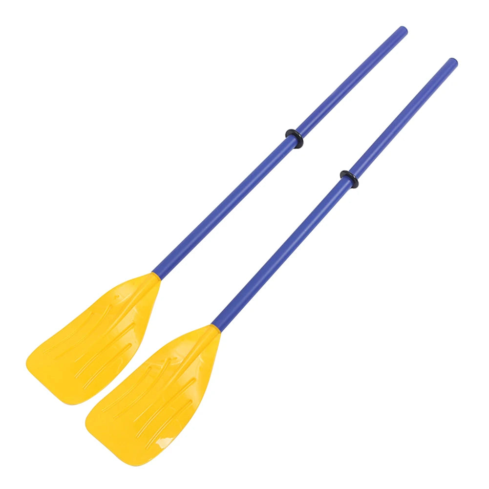 1 Pair 120cm Detachable Boat Rafting Paddle Canoe Surfing Oar Boating Accessory Safety Portable Accessories for Water Sports