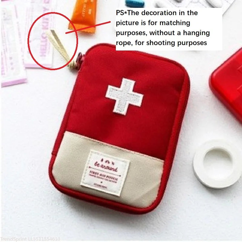 Mini First Aid Kit Bag – Portable Medical Storage Pouch