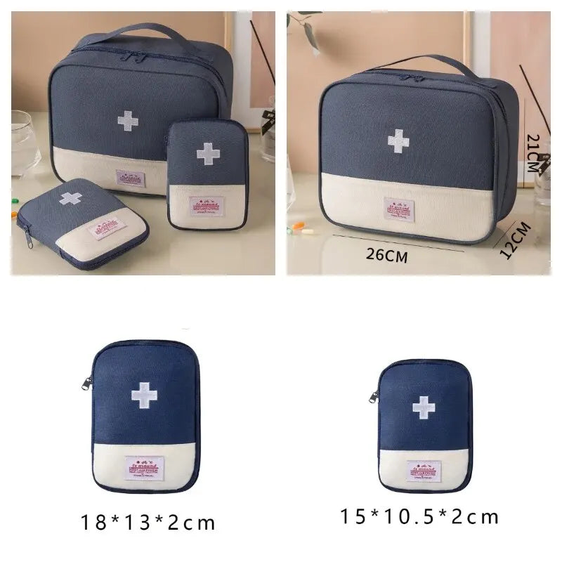 Portable First Aid Kit Bag – Travel Medical Storage & EDC Pouch