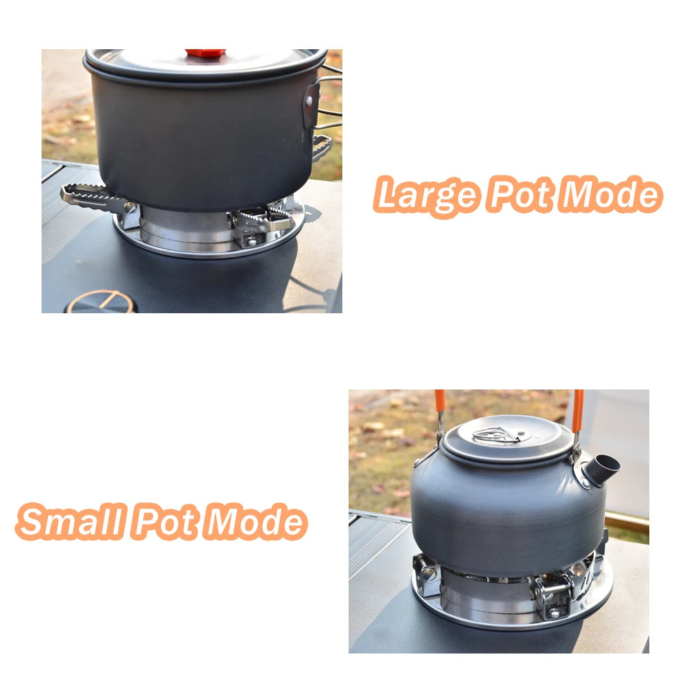 IGT Tabletop Stove 15800W Outdoor Camping  Portable Folding Gas Stove Cassette Stove Small Cookware Gas Stove Picnic Stove