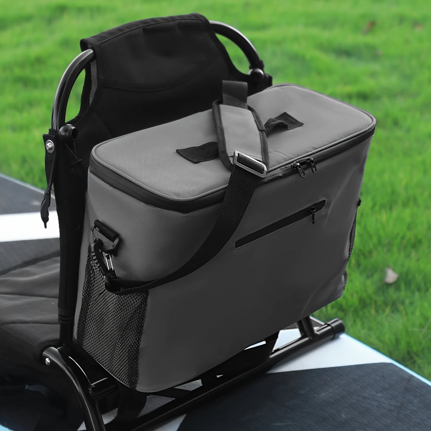 Kayak Cooler, Seat Back Cooler for Kayaks with Lawn-Chair Style Seats, Kayak Accessories Cooler Bag, Portable Ice Chest Cooler for Kayaking, Travel, Beaches, Fishing