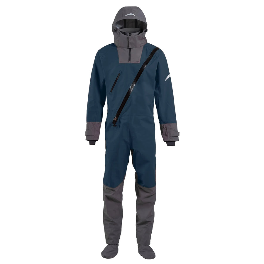 Men's 4-Layer Whitewater Dry Suit with Neoprene Neck & Wrists