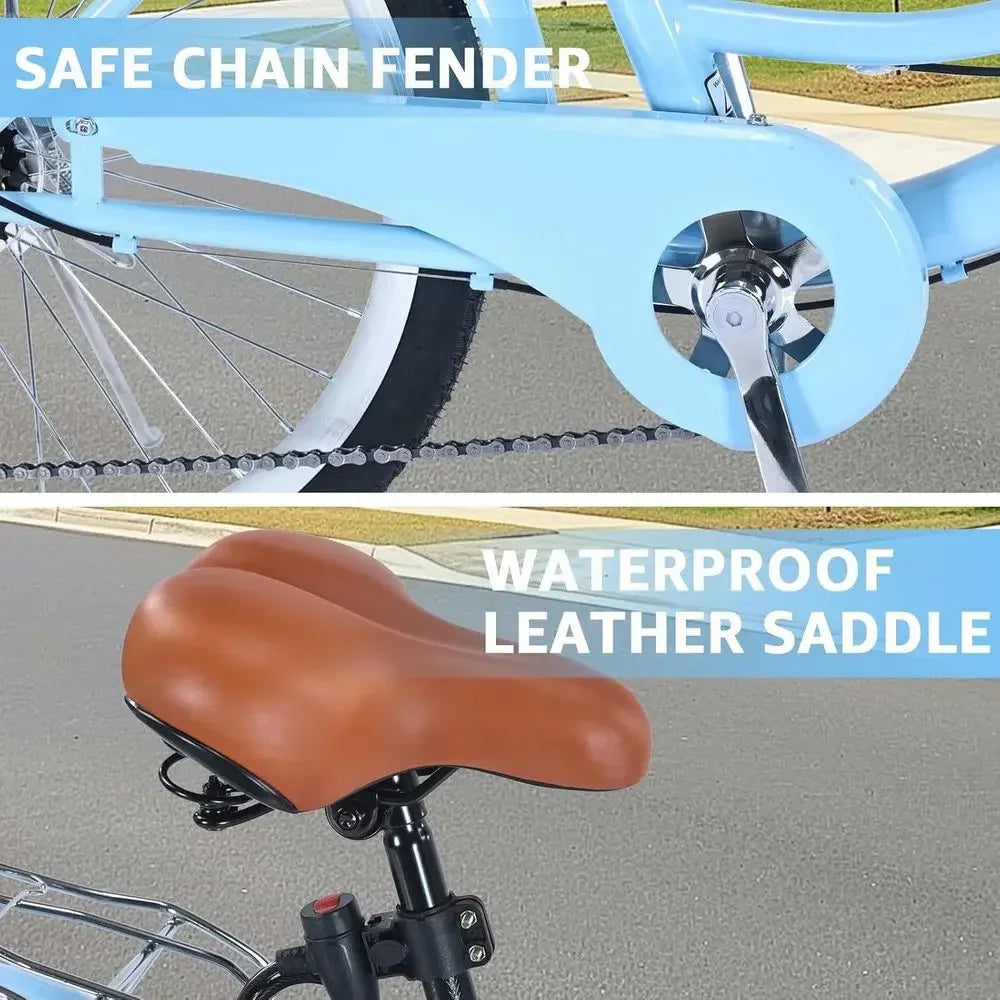 Stylish Women's Beachside Bicycle for Leisure Rides