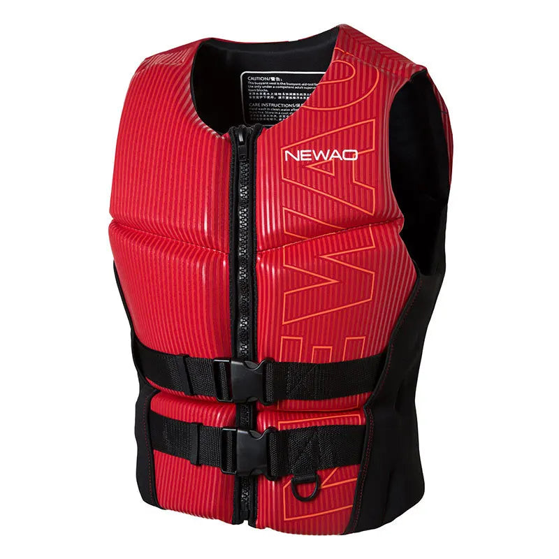 Life Jacket Adult Super Buoyancy Neoprene Life Vest Surf Raft Kayak Fishing Jet Ski Water Sport Swimming Rescue Life Jacket