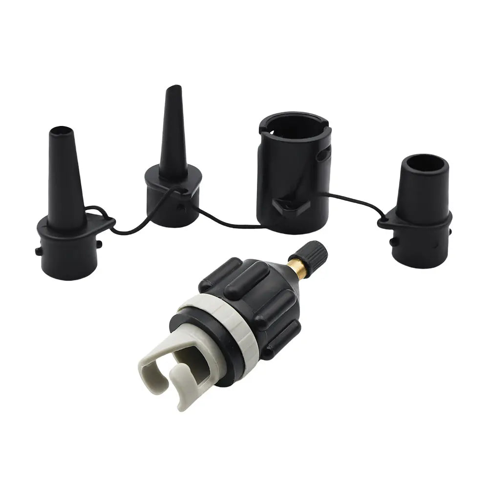 Air Valve Adaptor with Air Nozzles Inflatable Pump Adapter Air Valve Pump Connector for Inflatable Boat Stand-Up Paddleboard Bed
