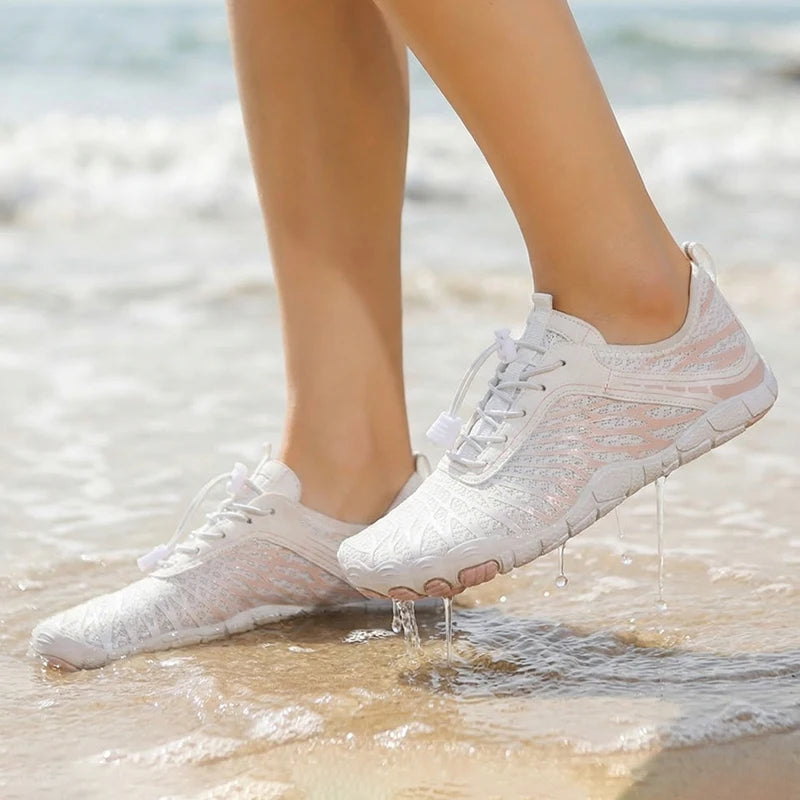 Aqua Shoes For Women Men Barefoot Water Shoes Anti-Slip Quick-Drying Outdoor Beach Upstream Wading Swimming Shoe Sneakers Unisex