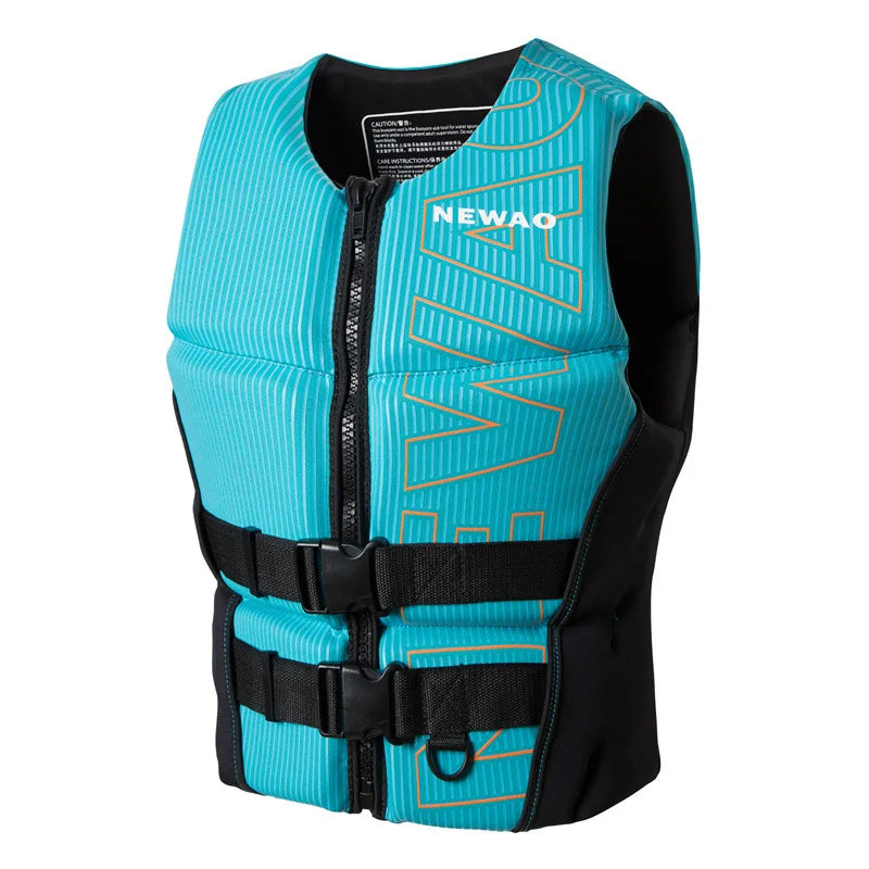 Adult Life Jacket CE Approved Vest Water Sports Kayak Swimming Surf Drifting Adult Life Jacket Neoprene Safety Vest Rescue Boats