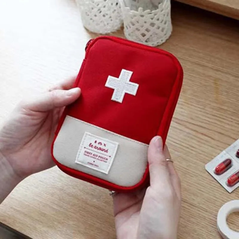 Mini First Aid Kit Bag – Portable Medical Storage Pouch
