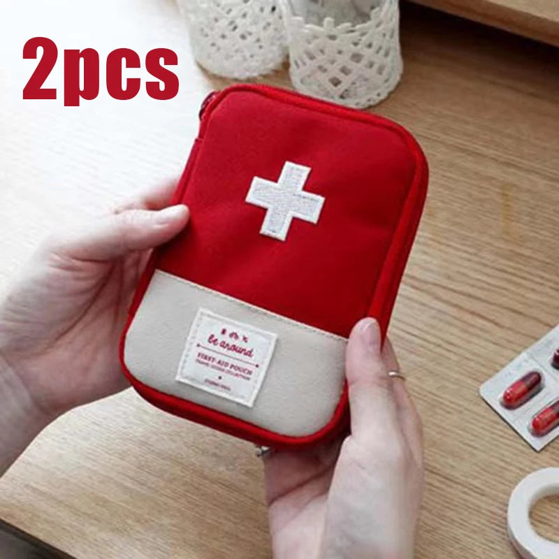 Mini First Aid Kit Bag – Portable Medical Storage Pouch